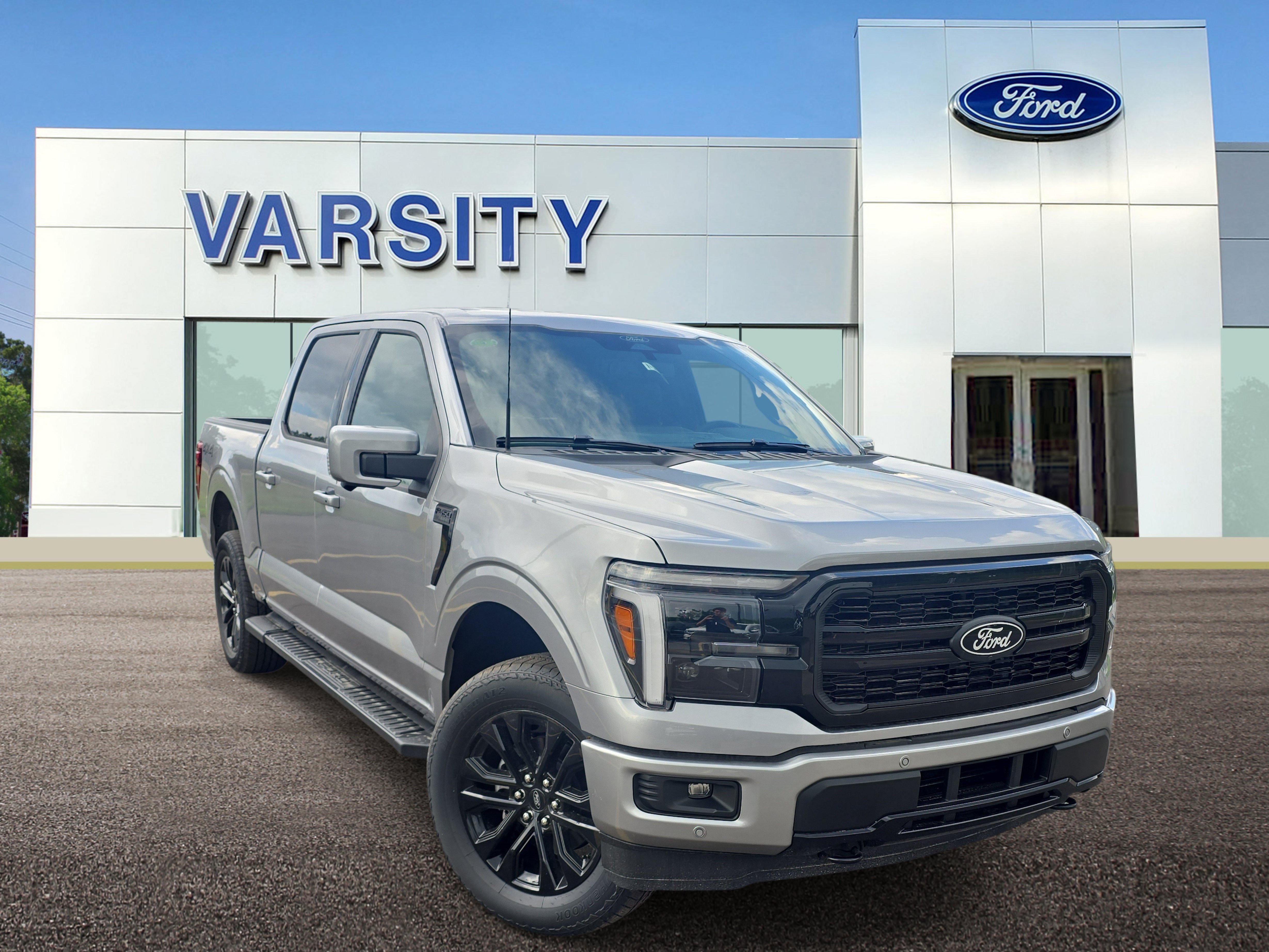 New 2026 Iconic Silver Metallic Ford Lariat® image 1