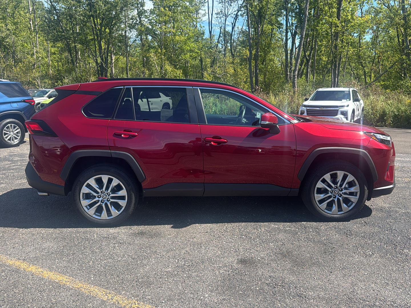 Used 2024 Ruby Flare Pearl Toyota XLE Premium image 8