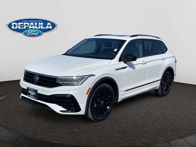 Used 2022 White Volkswagen 2.0T SE R-Line Black image 1