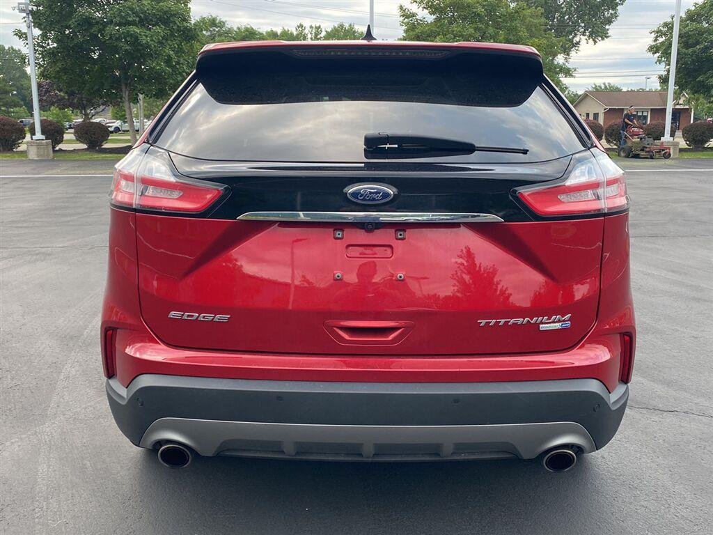 Used 2020 Rapid Red Metallic Tinted Clearcoat Ford Titanium image 10
