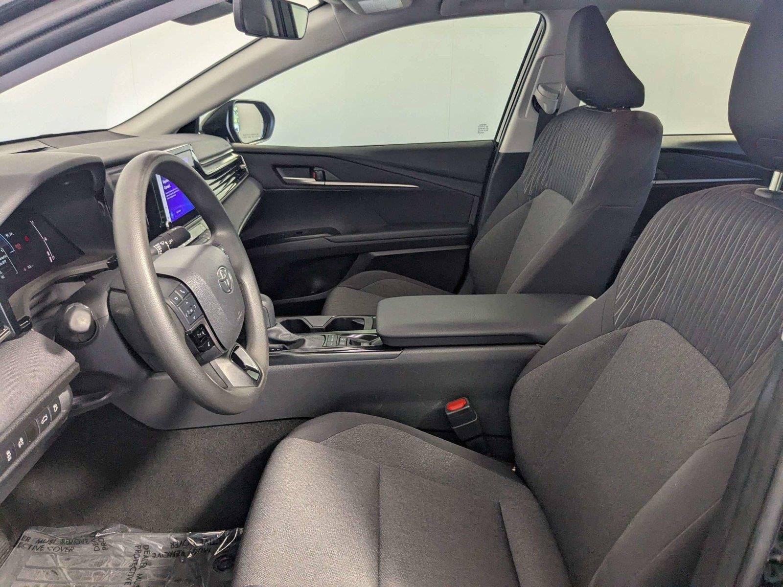Used 2025 Midnight Black Metallic Toyota LE image 11