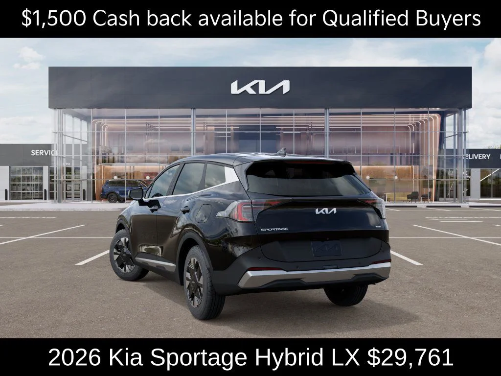 New 2026 Fusion Black Kia LX image 5