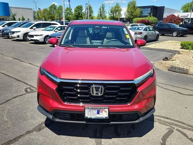 Used 2025 Radiant Red Metallic Rn Honda EX image 2