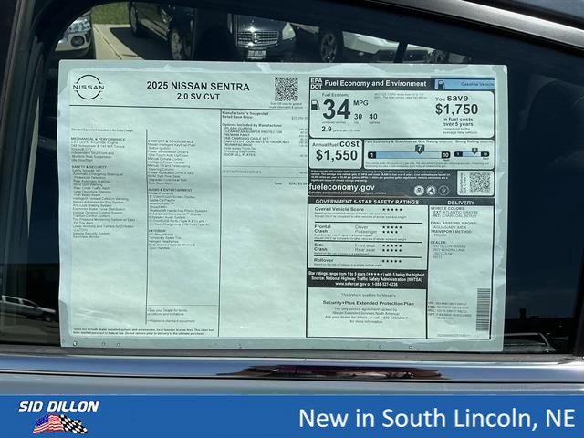 2025 Nissan Sentra SV - Photo 13