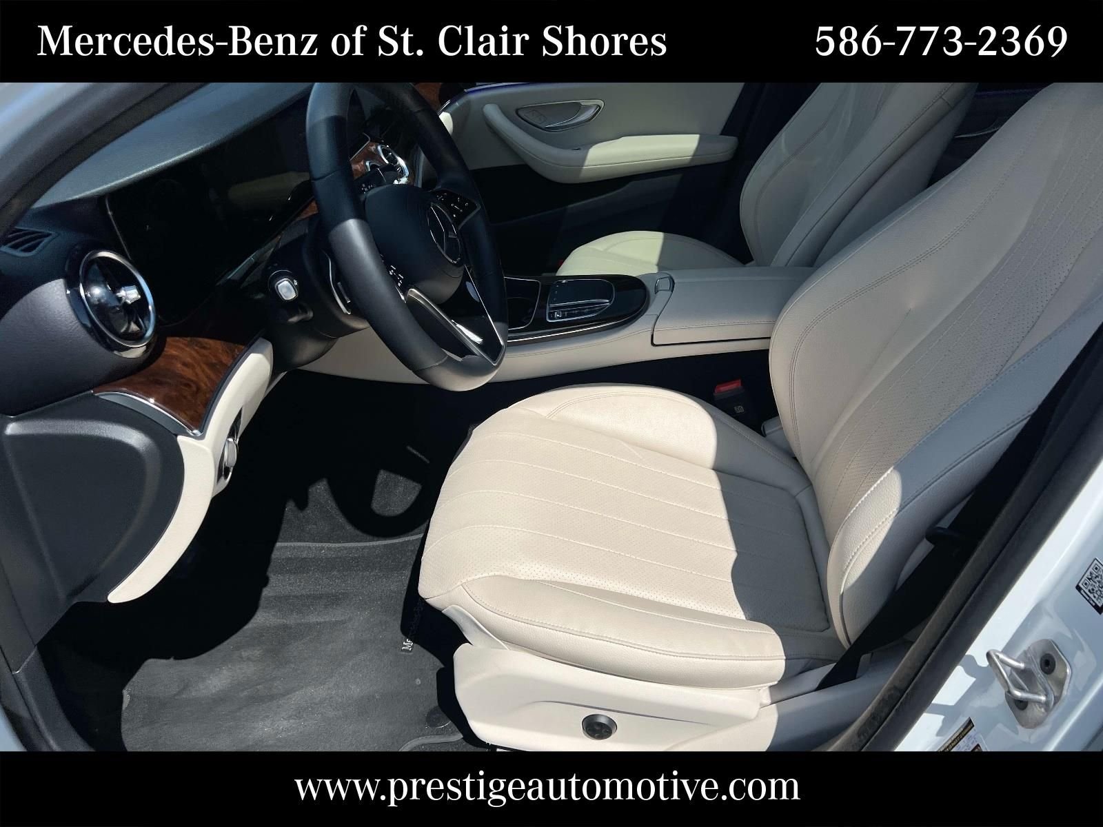 Certified Used 2023 White Mercedes-Benz E 350 image 22