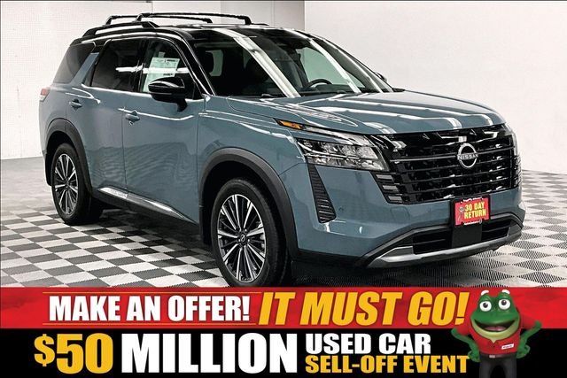 New 2026 Baltic Teal/Super Black Nissan Platinum image 1
