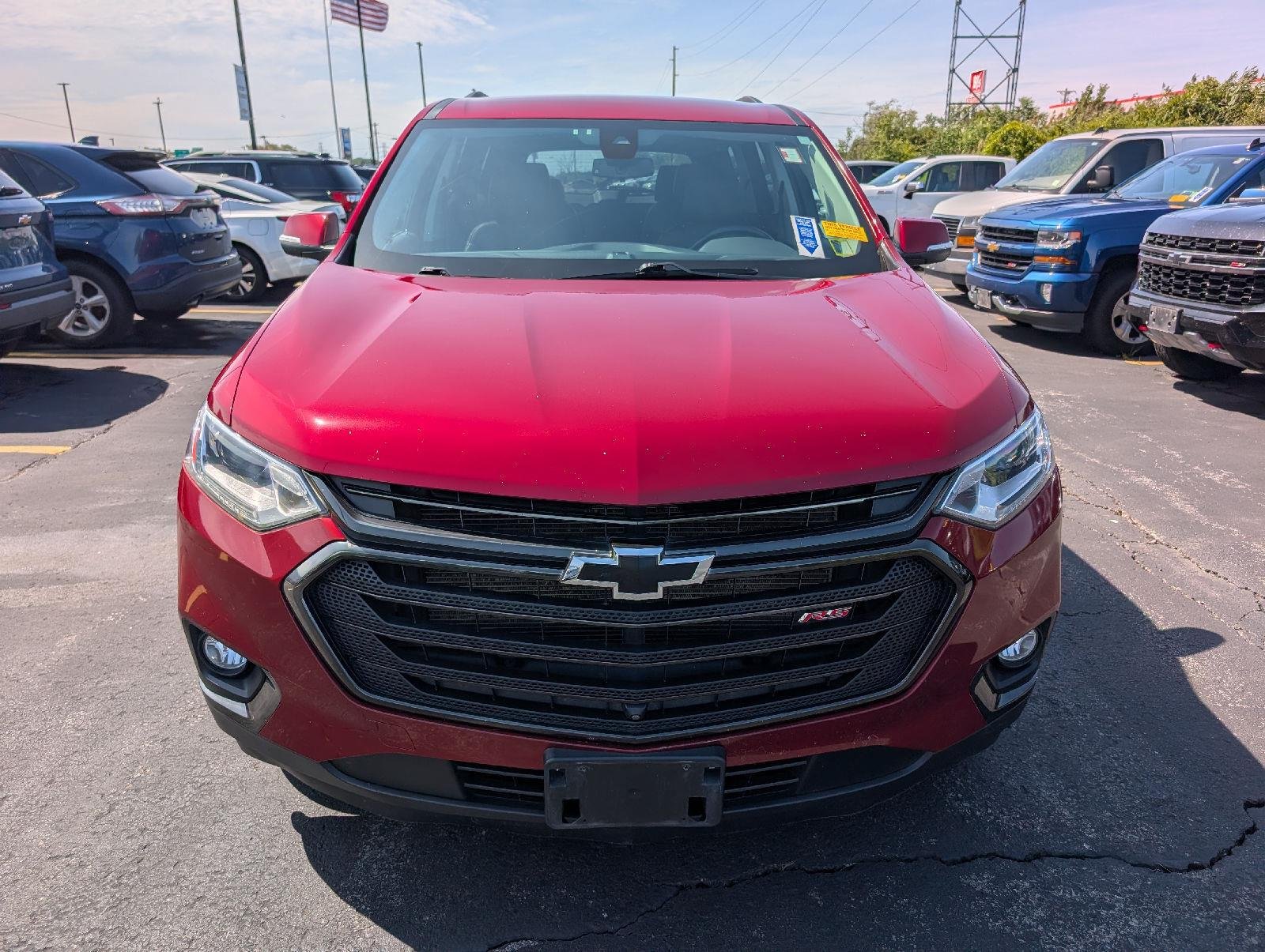 Used 2021 Cajun Red Tintcoat Chevrolet RS image 2