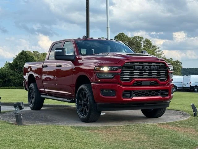 New 2026 Molten Red Pearl-Coat Exterior Paint RAM Black Express image 1