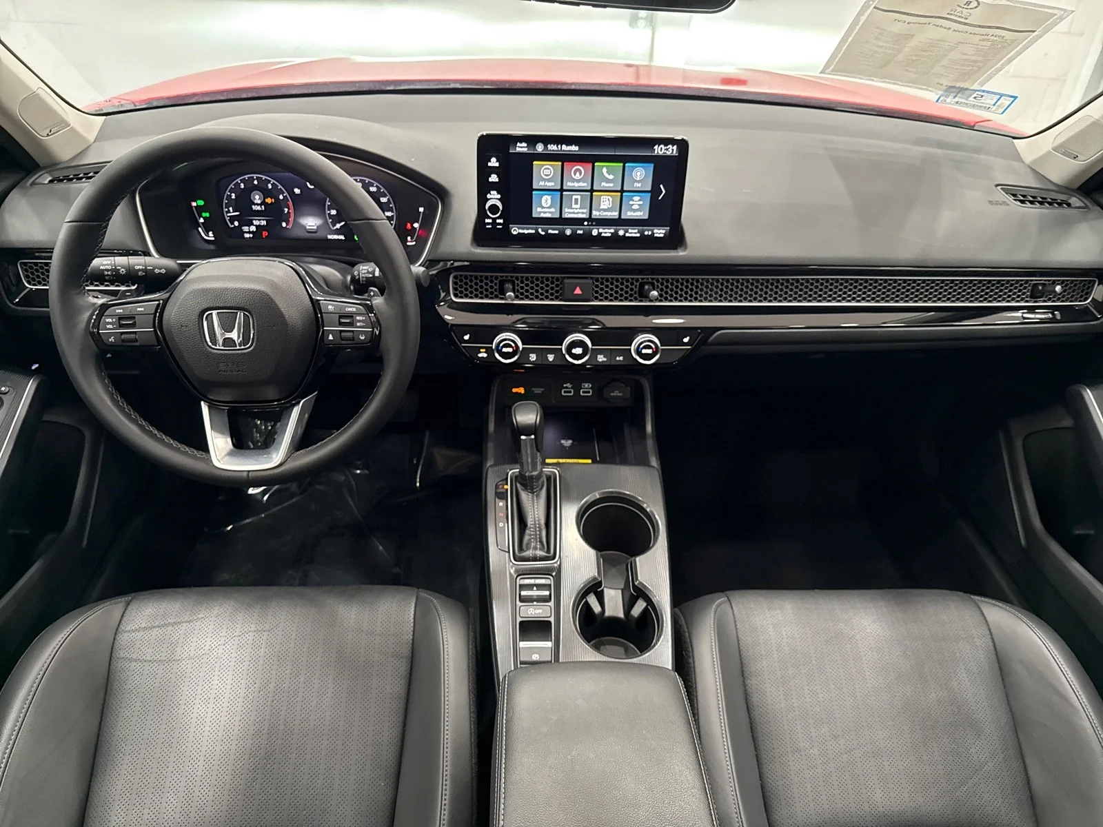 Used 2024 Rallye Red Honda Touring CVT image 35