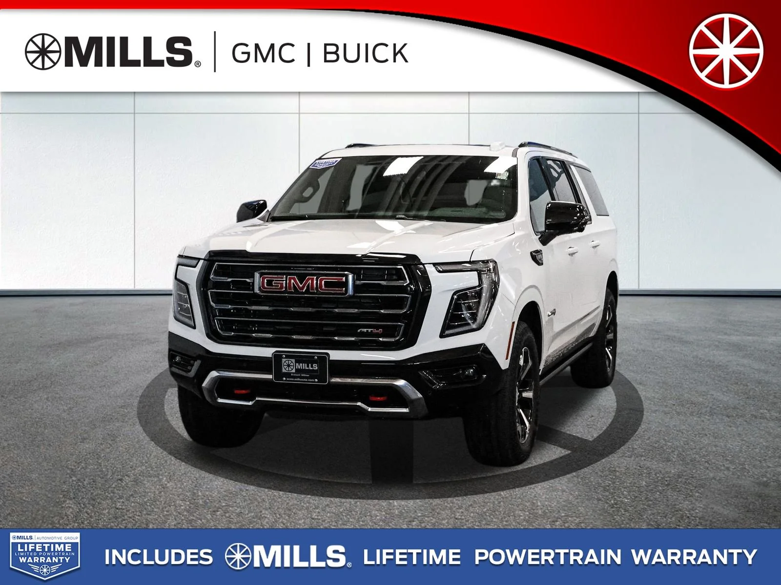 New 2026 White GMC AT4 image 1