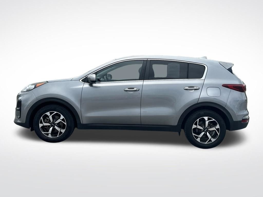 Used 2021 Gray Kia LX image 3