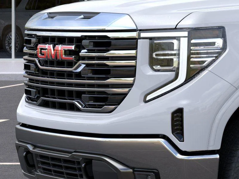 New 2026 Glacier White Tricoat GMC SLT image 13
