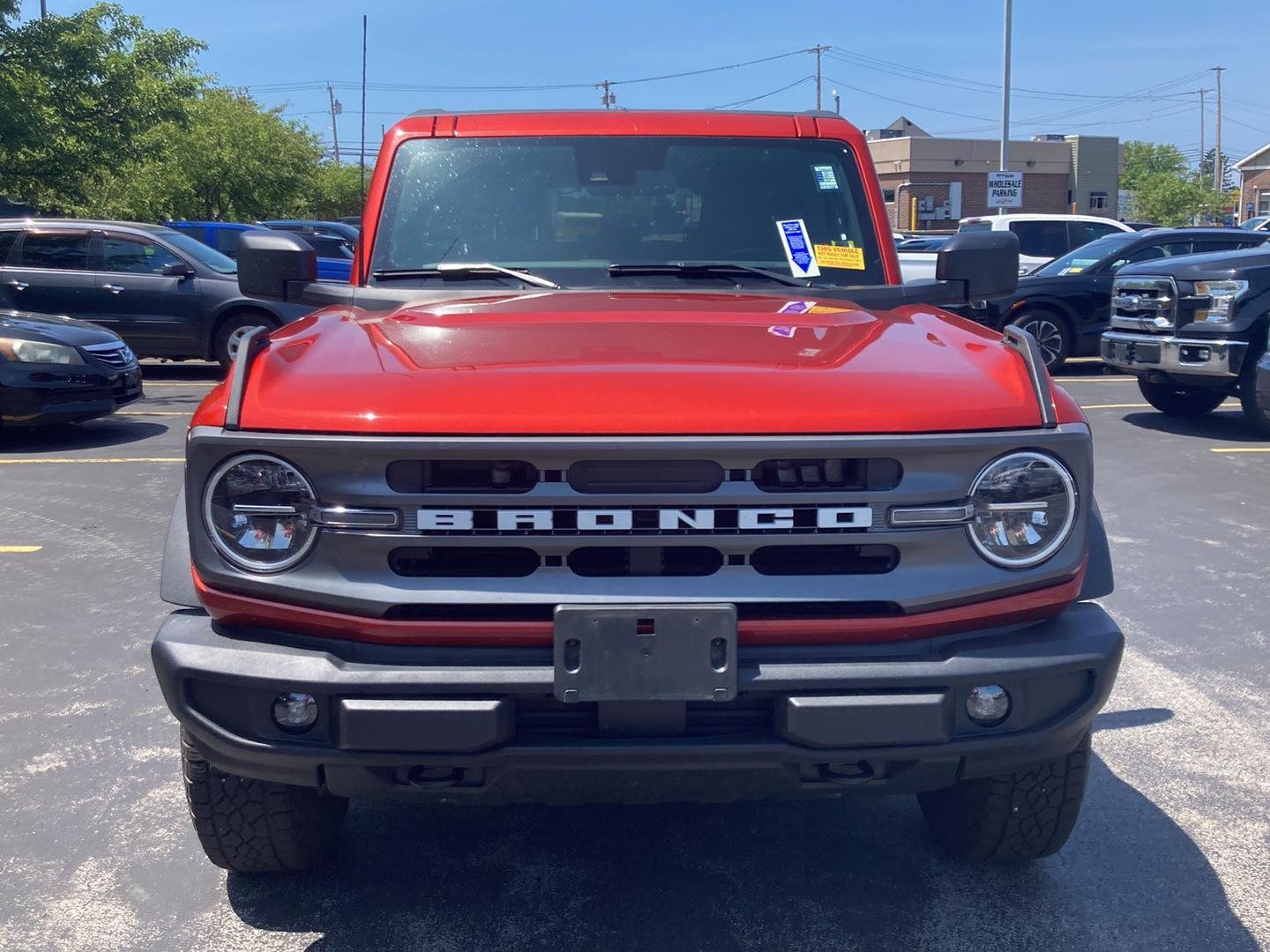Used 2023 Hot Pepper Red Tinted Clearcoat Ford Big Bend image 2
