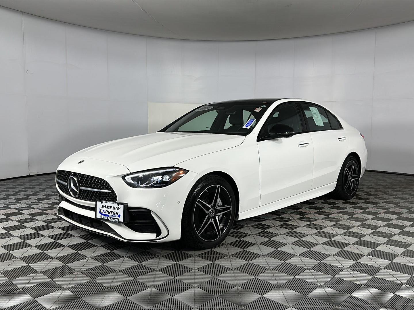 Used 2023 Polar White Mercedes-Benz C 300 image 4