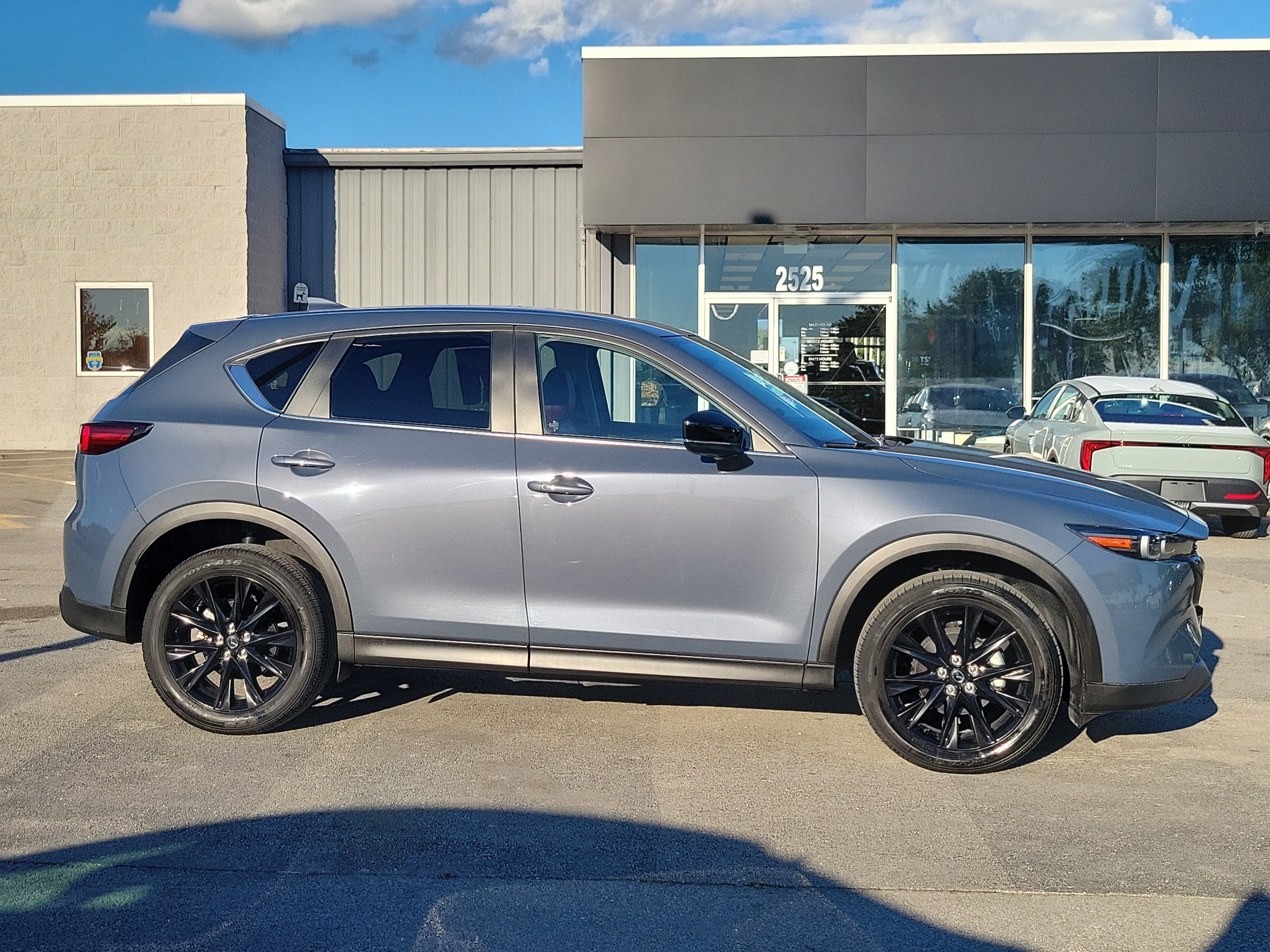 Used 2024 Polymetal Gray Metallic Mazda 2.5 S Carbon Edition image 6
