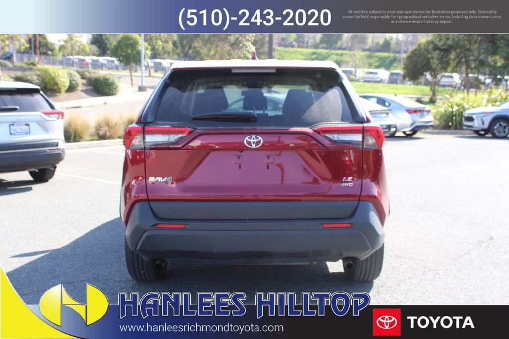 Certified Used 2024 Red Toyota LE image 8
