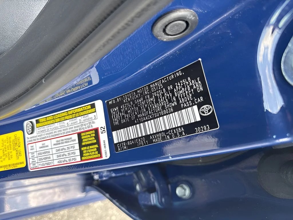 Used 2025 Blue Toyota SE image 34