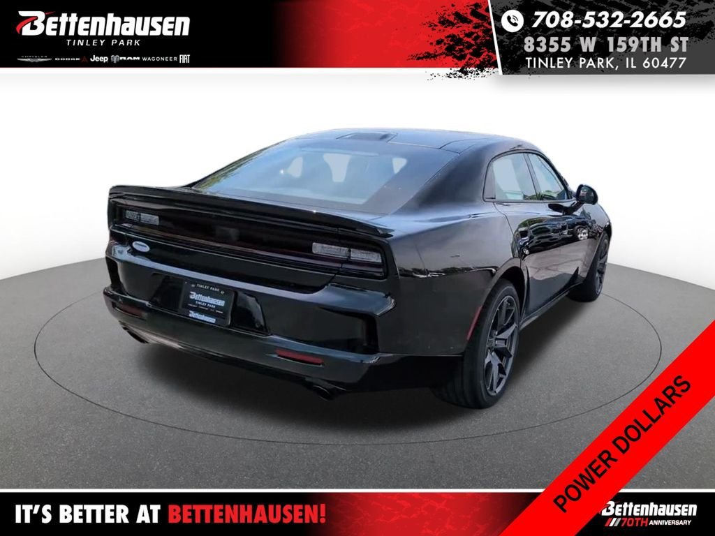 New 2026 Diamond Black Crystal Pearlcoat Dodge Scat Pack Plus image 5