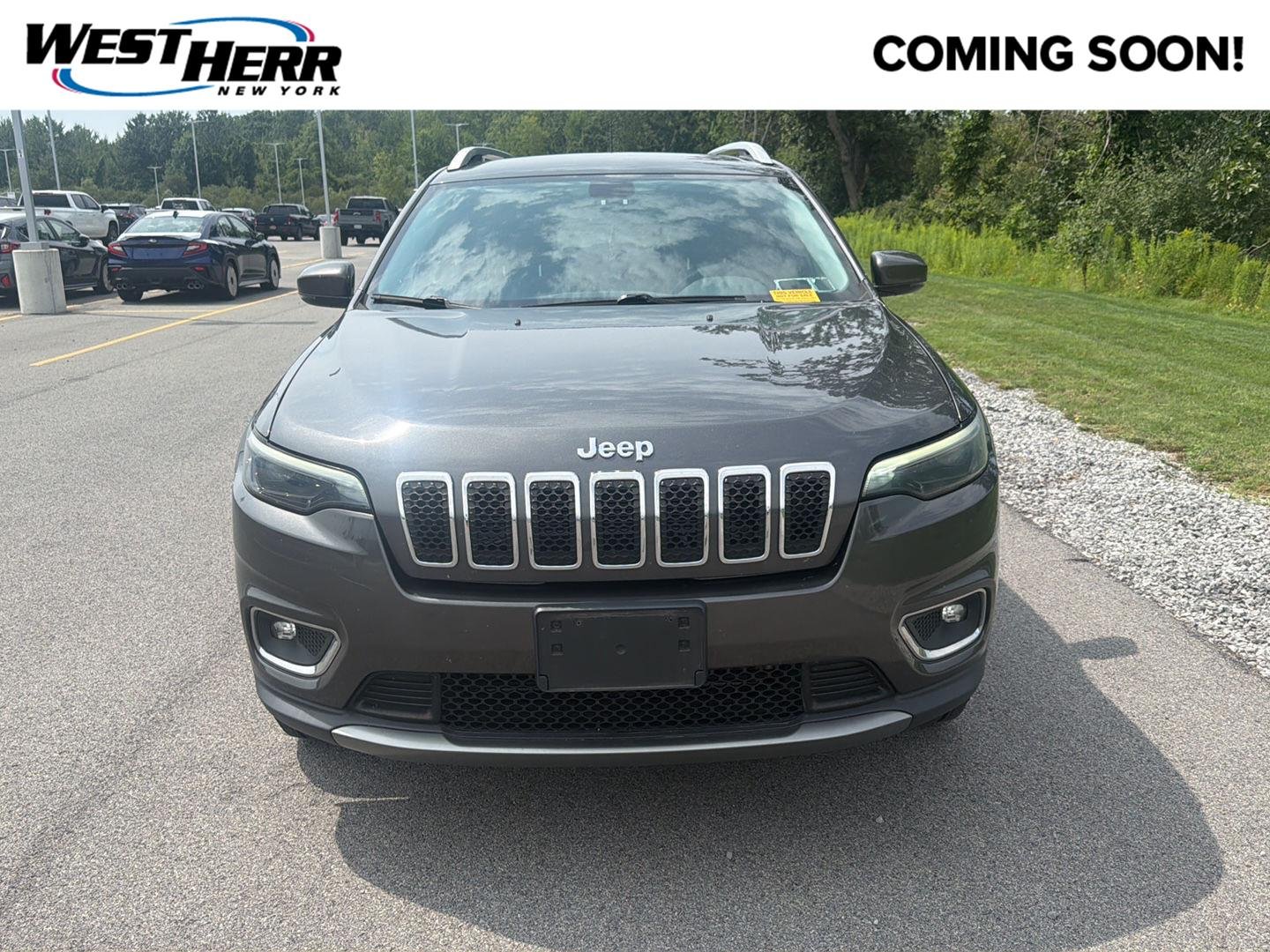 Used 2019 Granite Crystal Metallic Clearcoat Jeep Limited image 1