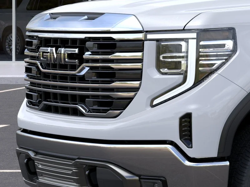 New 2026 Glacier White Tricoat GMC SLT image 33