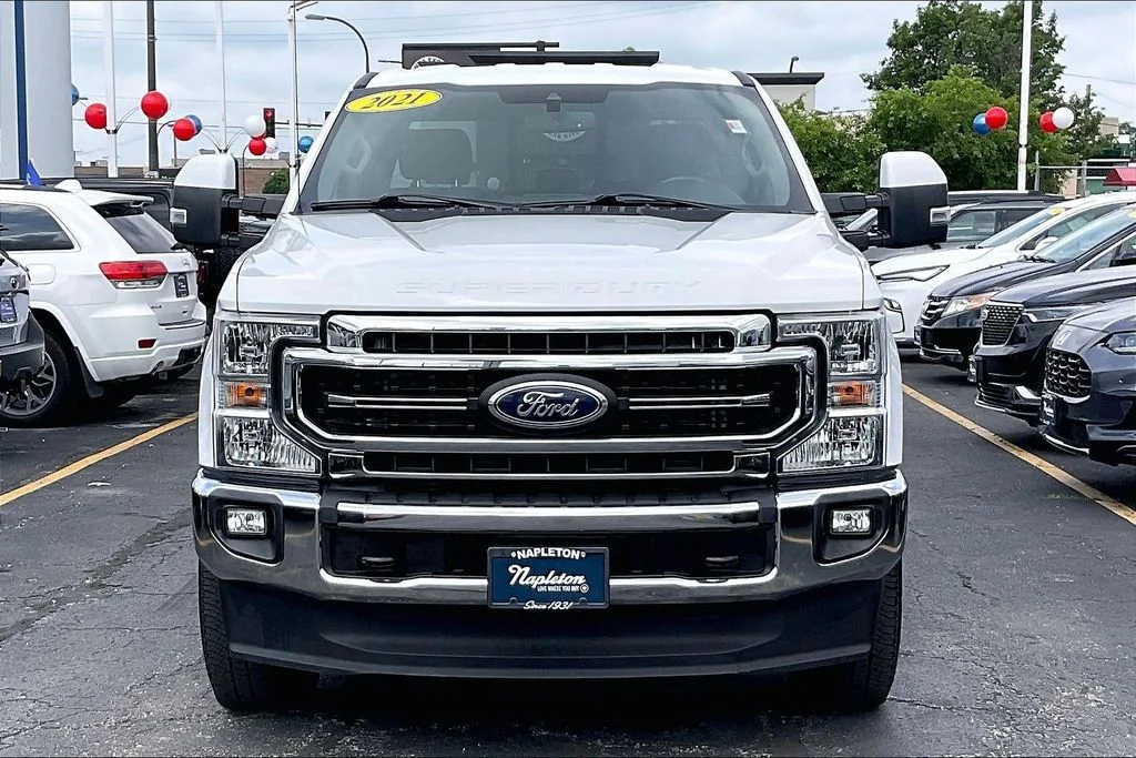 Used 2021 White Ford Lariat image 2