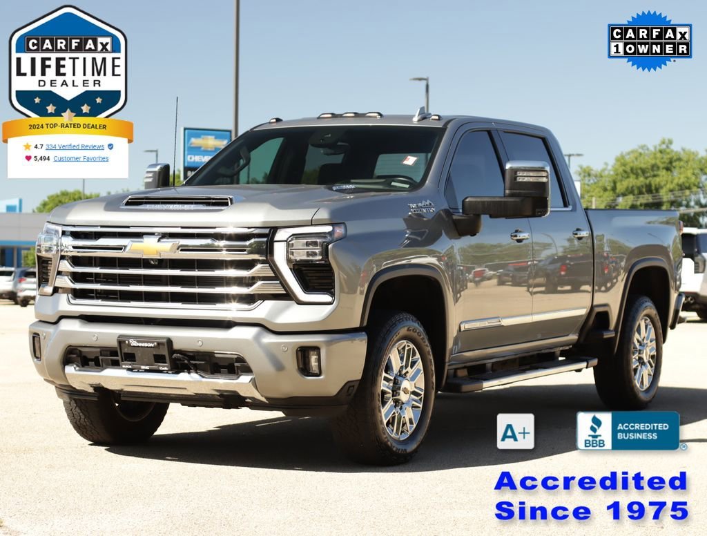 Used 2024 Sterling Gray Metallic Chevrolet High Country image 3