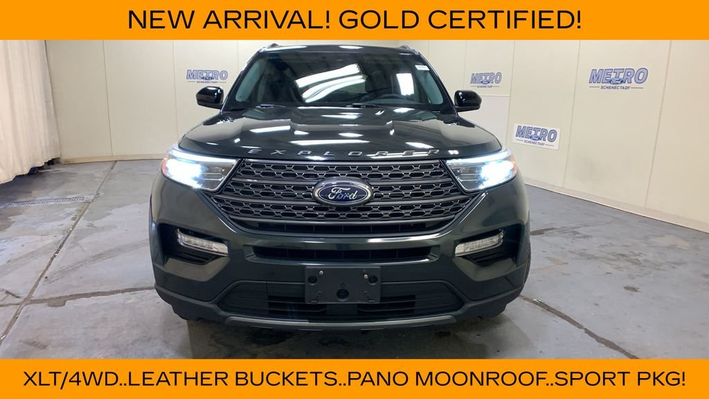 Certified Used 2023 Green Metallic Ford XLT image 50