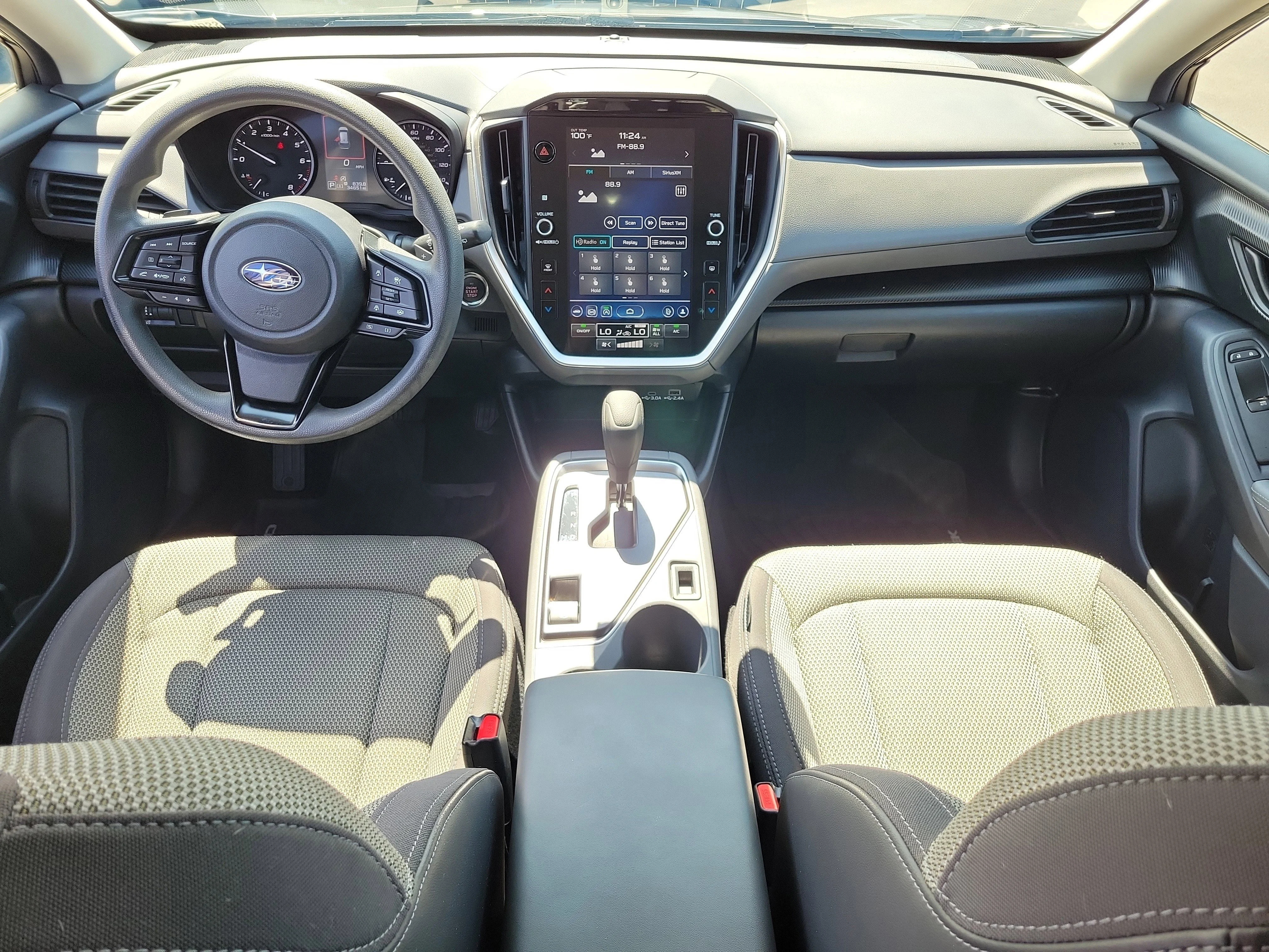 Used 2024 Magnetite Gray Metallic Subaru Premium image 16