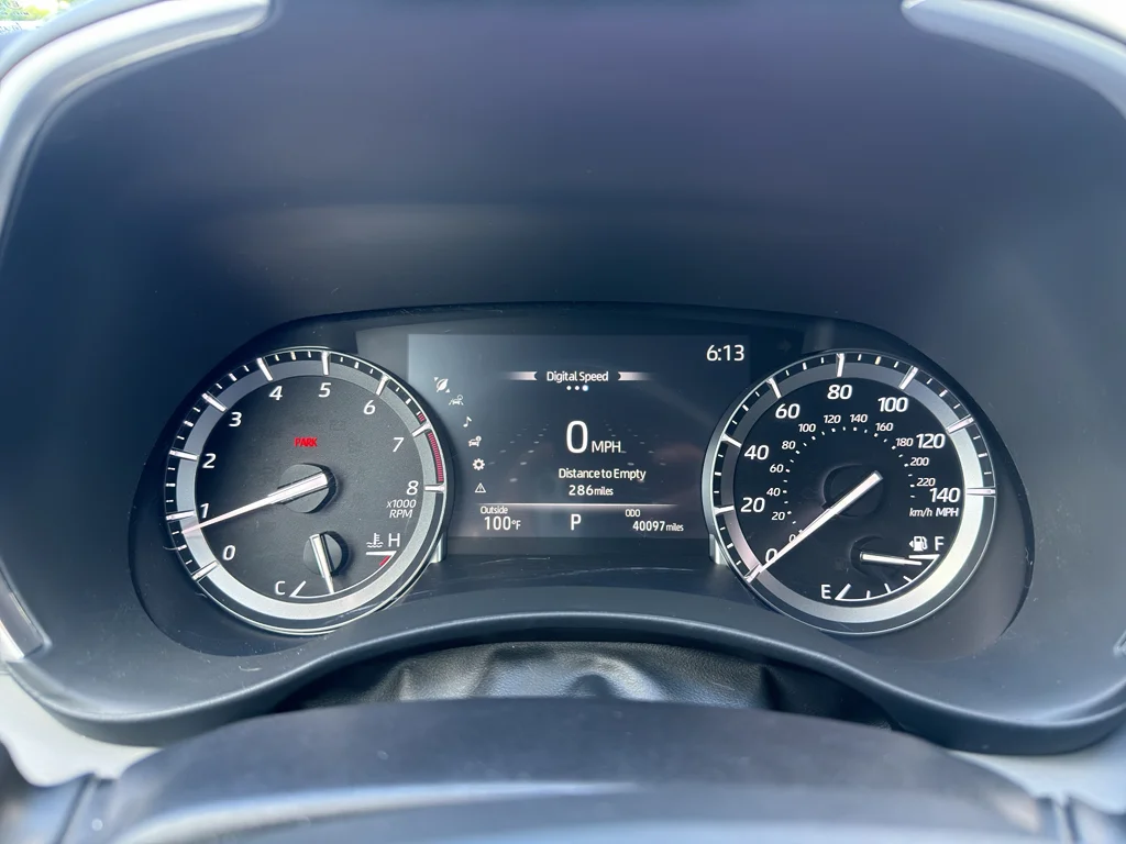 Used 2021 Celestial Silver Metallic Toyota XLE image 16
