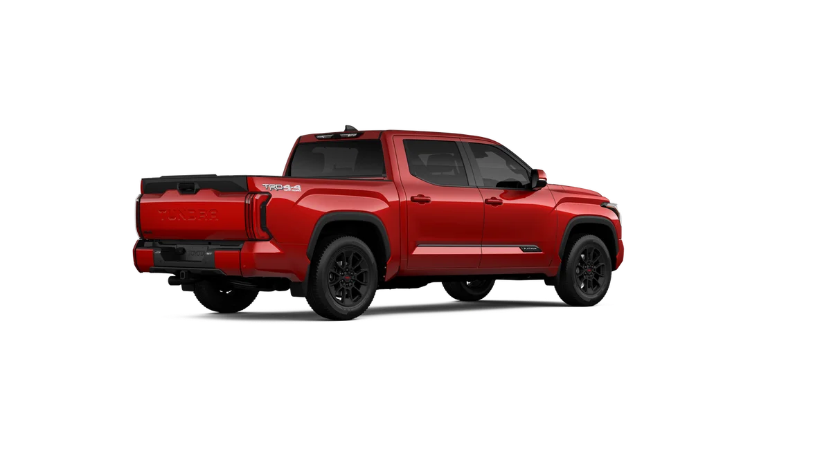 New 2026 Supersonic Red Toyota Platinum image 25