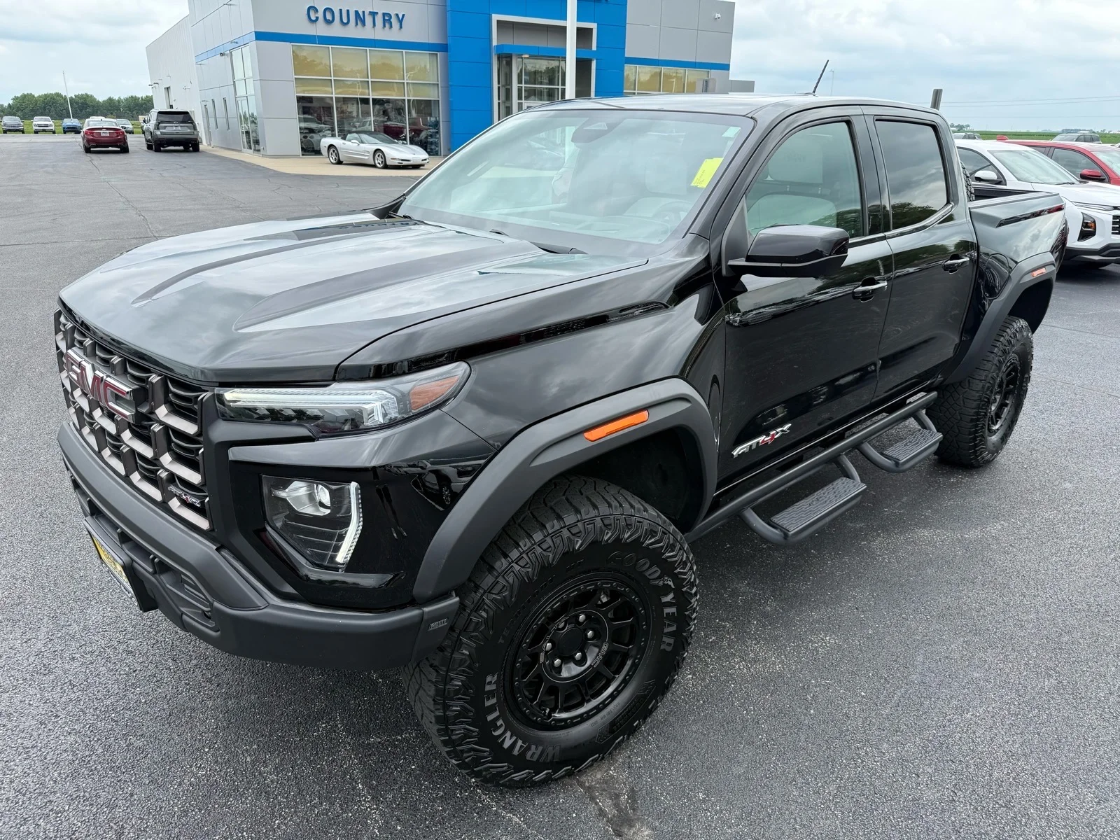 Used 2024 Onyx Black GMC AT4X image 2