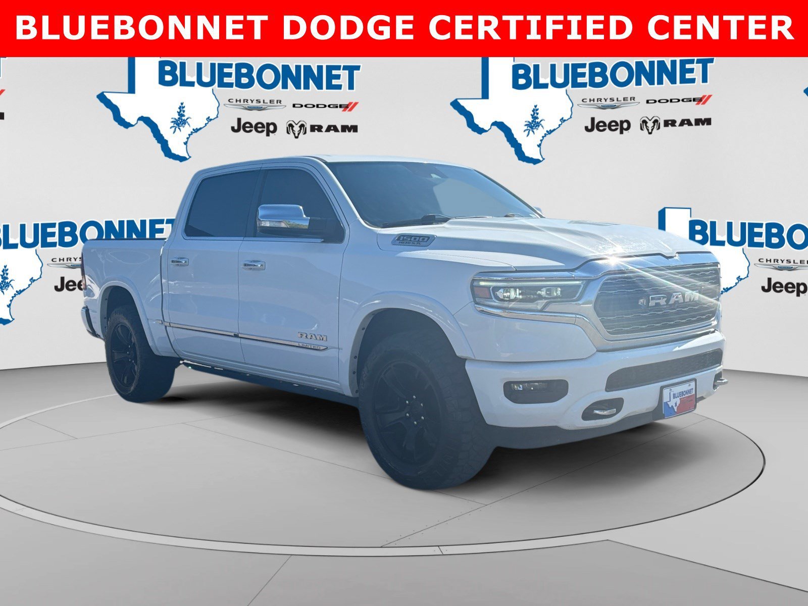 Certified Used 2020 Bright White Clearcoat Ram Limited image 3