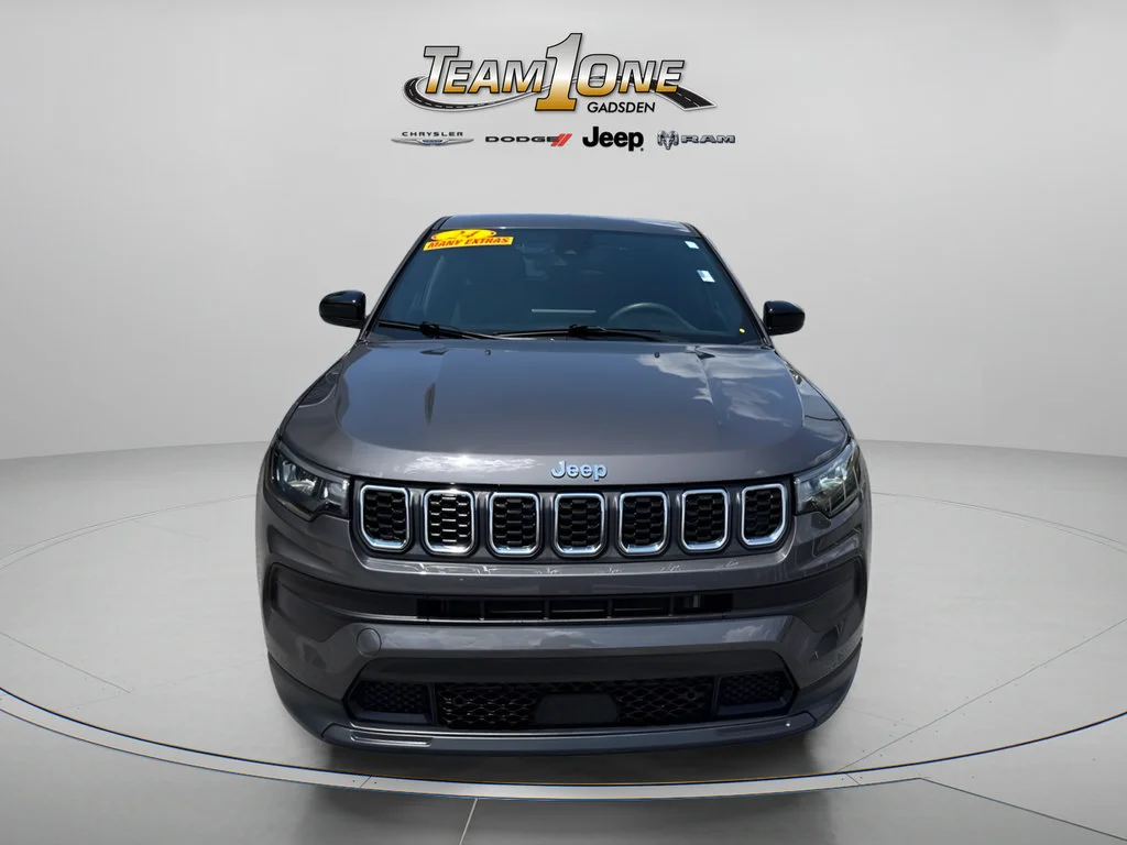 Used 2024 Baltic Gray Metallic Clearcoat Jeep Sport image 2