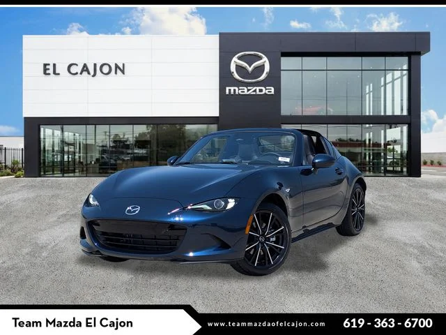 New 2026 Deep Crystal Blue Mica Mazda Grand Touring image 1