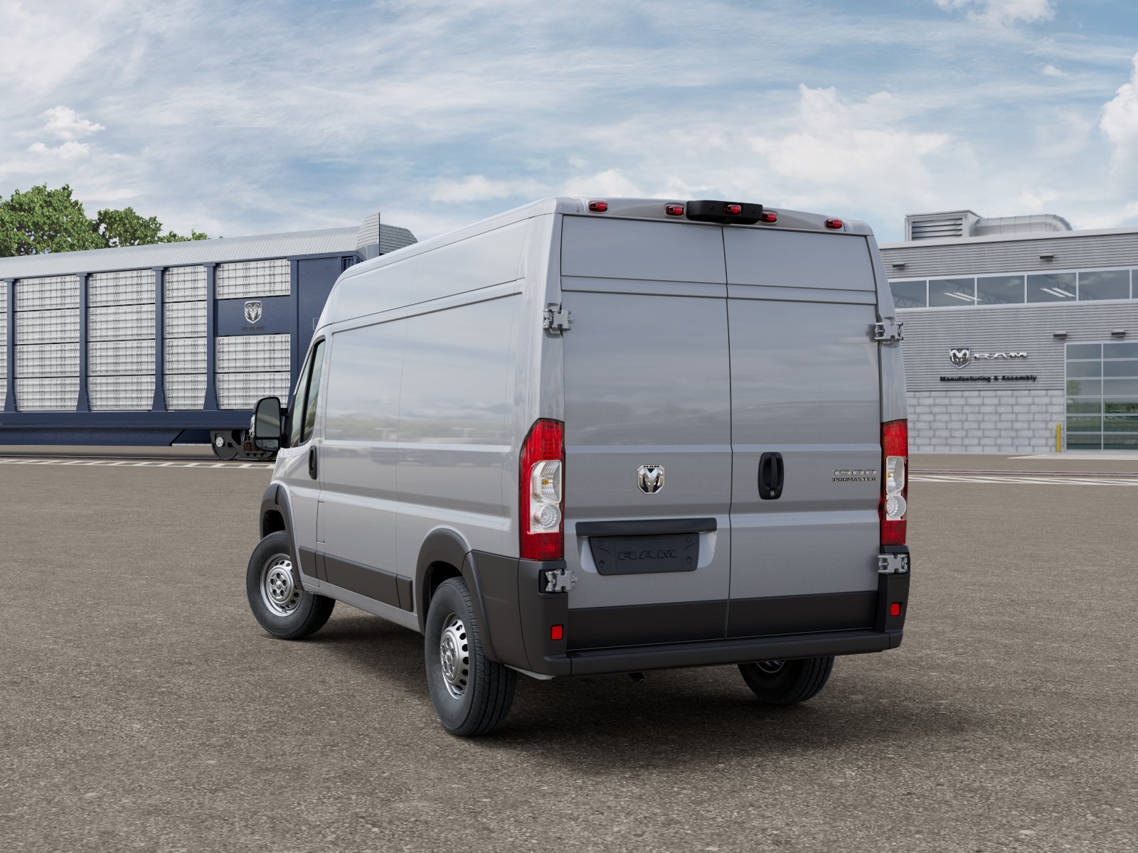 New 2027 Bright Silver Metallic Clearcoat RAM Tradesman image 29