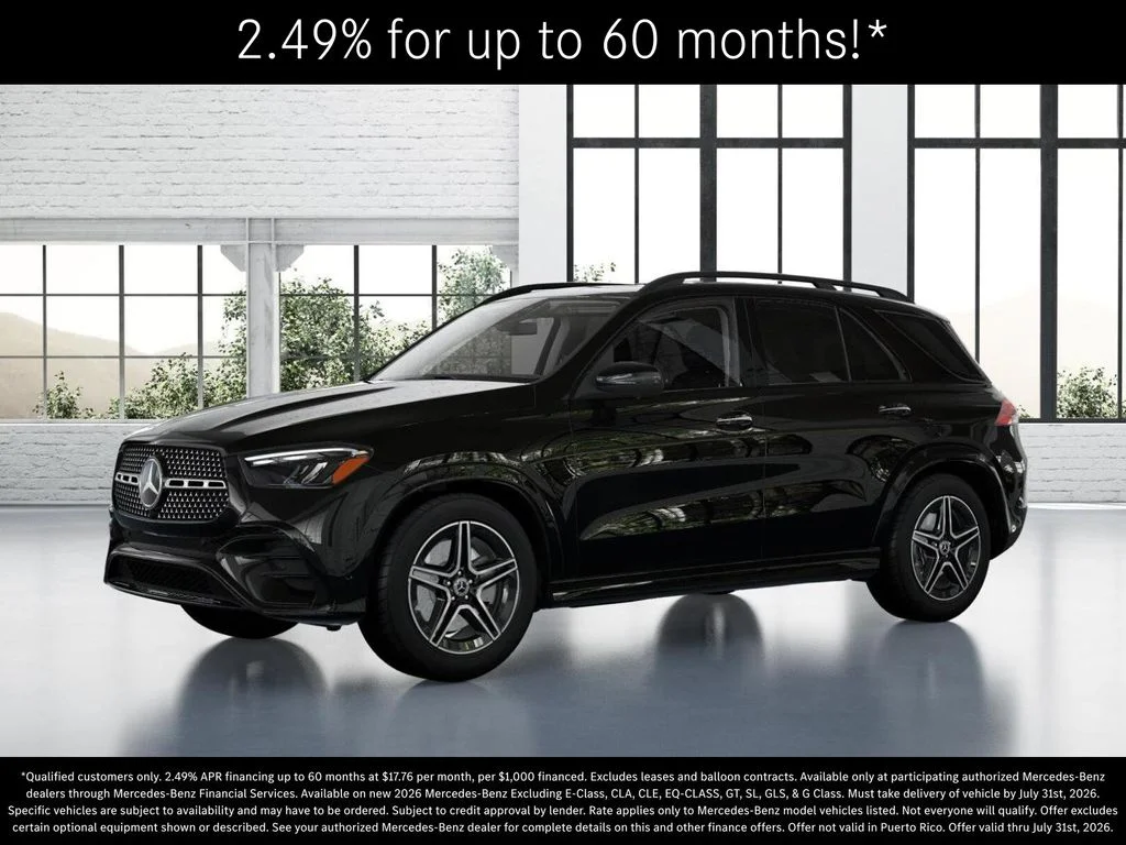 New 2026 Obsidian Black Metallic Mercedes-Benz GLE 350 image 38