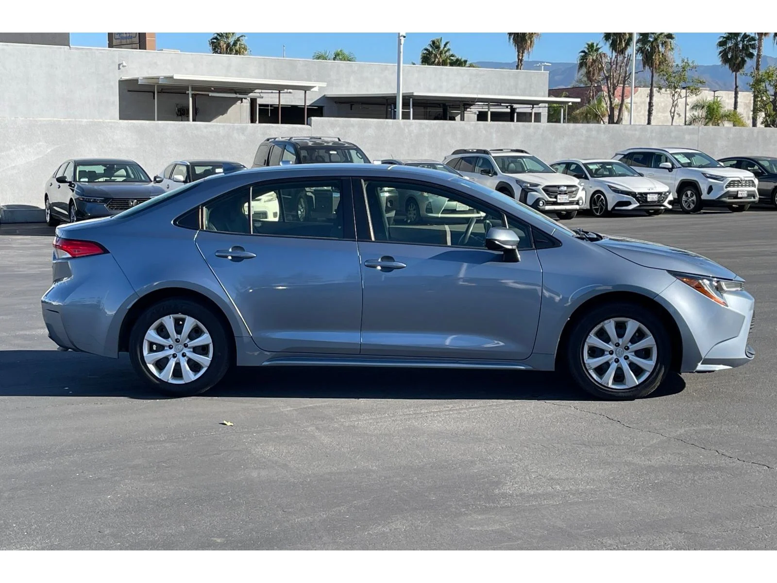 Used 2023 Celestite Toyota LE image 8