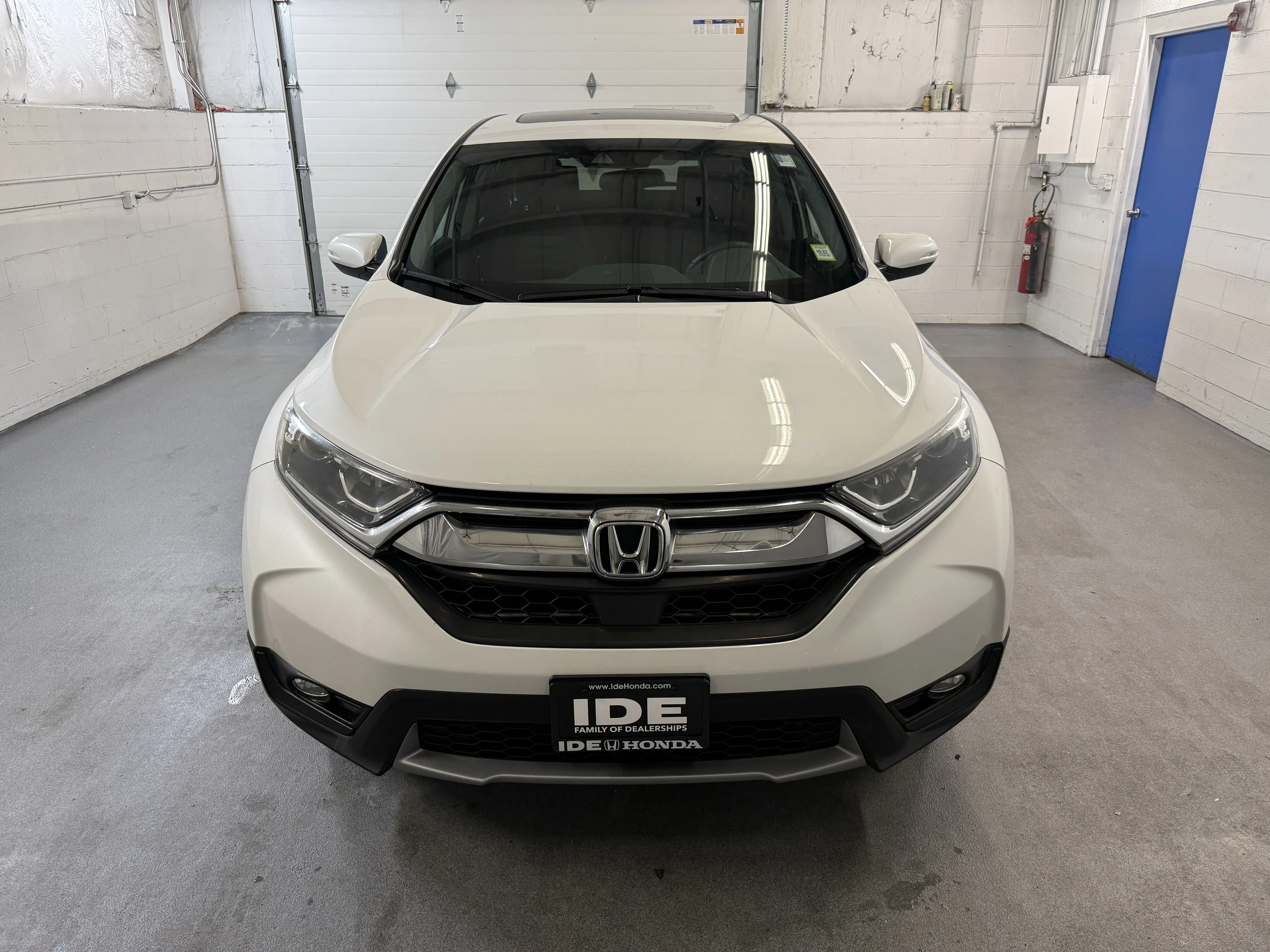 Certified Used 2019 Platinum White Pearl Honda EX image 3