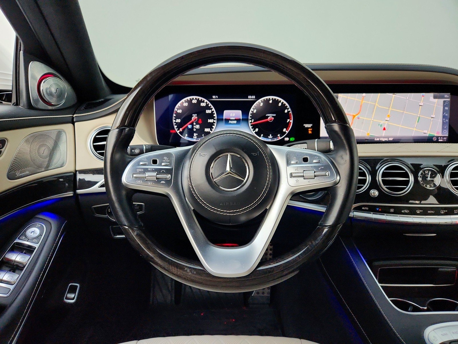 Used 2018 designo Diamond White Mercedes-Benz S 560 image 23