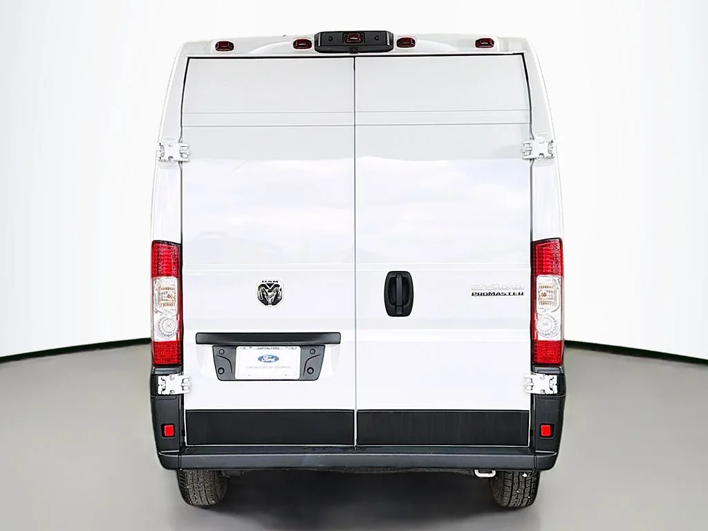 Used 2025 Bright White Clearcoat Ram High Roof image 8