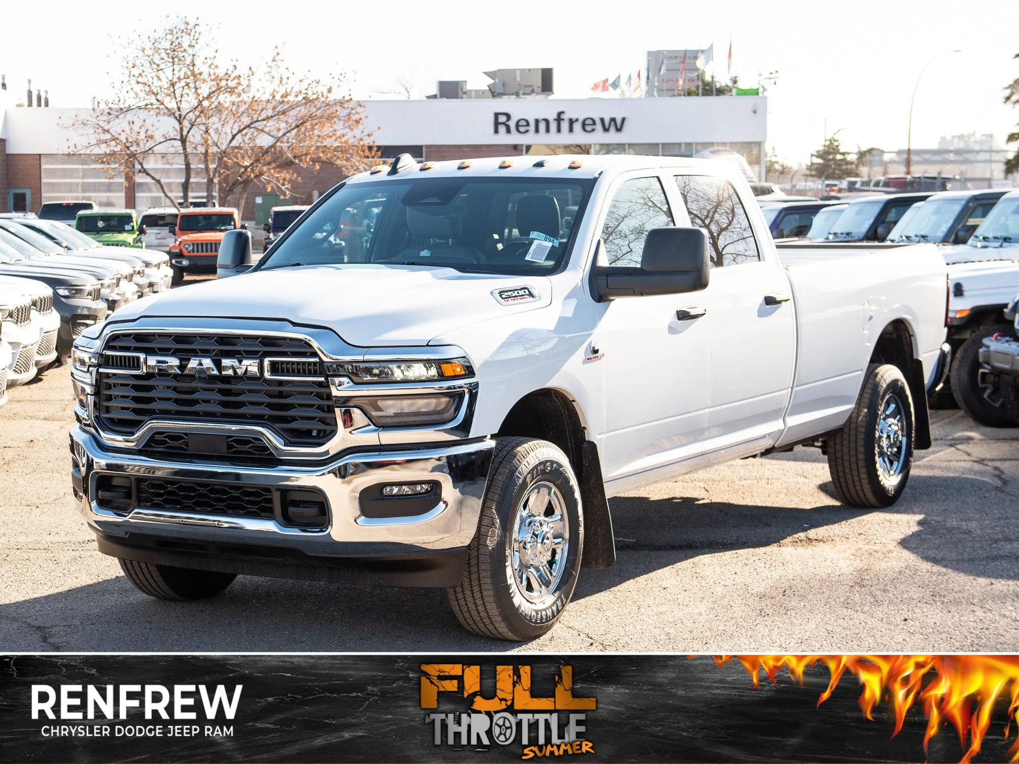 New 2026 White RAM Tradesman* image 1