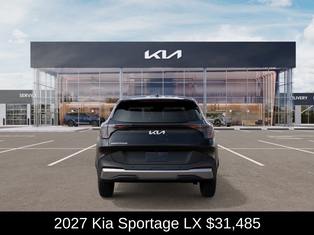 New 2027 Ebony Black Kia LX image 7