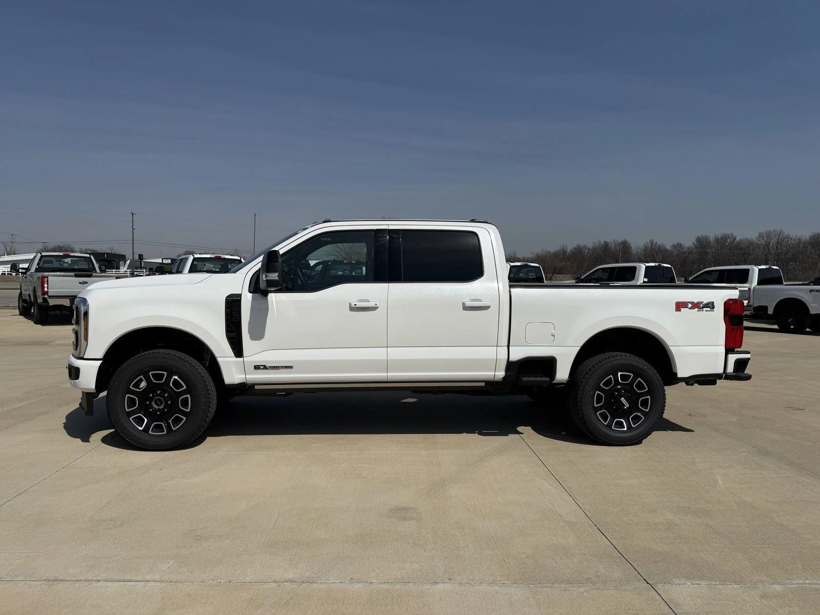 New 2026 Star White Metallic Tri-Coat Ford F-250® Platinum® image 5