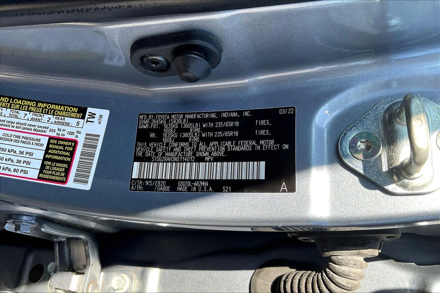 Used 2022 Moon Dust Toyota XLE image 32