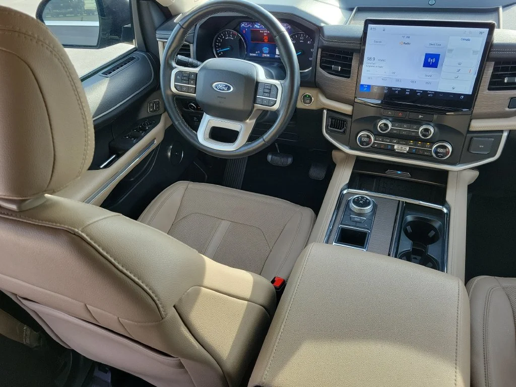 Used 2024 Dark Matter Gray Metallic Ford Limited image 10