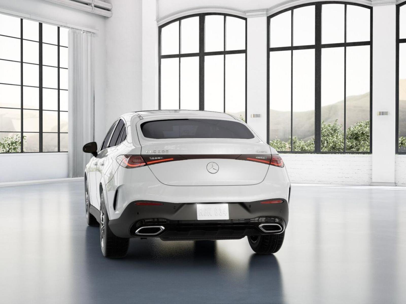 New 2026 MANUFAKTUR Moonlight White Metallic Mercedes-Benz GLC 300 4MATIC® Coupe image 26
