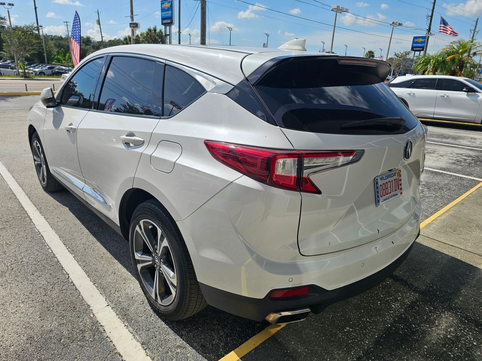 Used 2024 White Acura Advance Package image 4