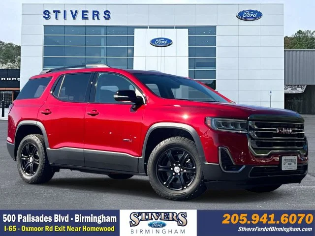 Used 2023 Red GMC AT4 image 1
