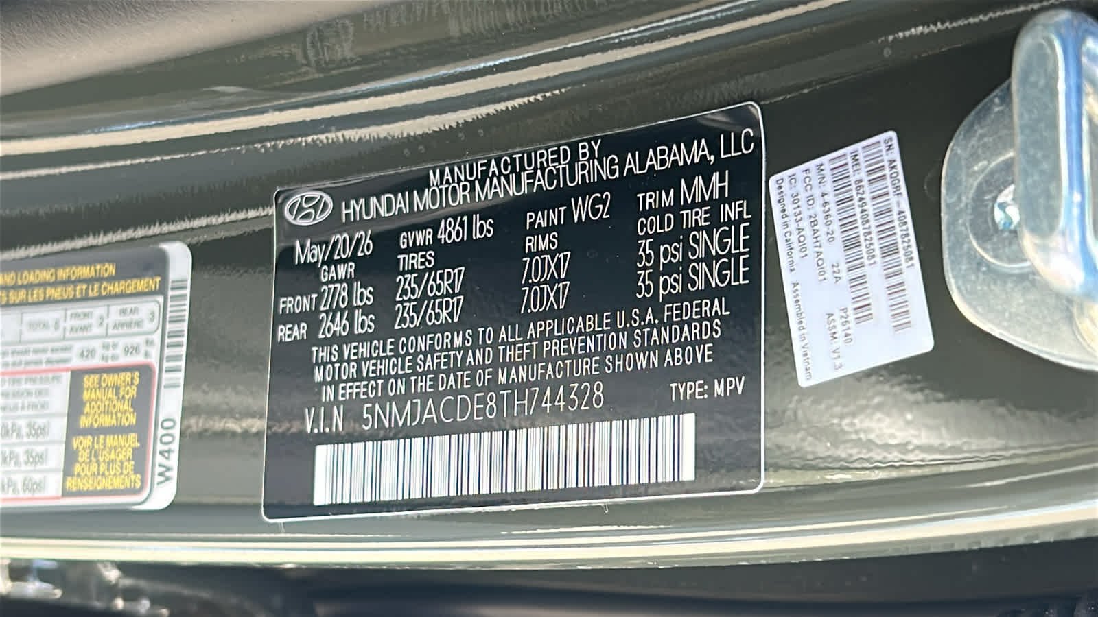 New 2026 Rockwood Green Hyundai SE AWD image 30