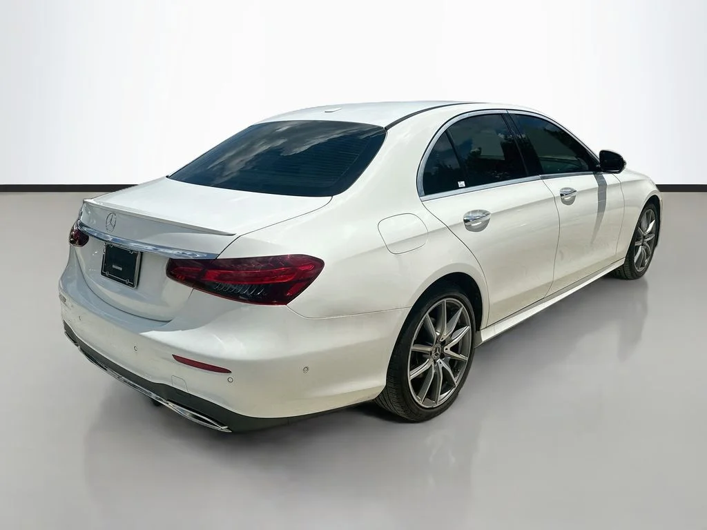 Certified Used 2022 Polar White Mercedes-Benz E 350 image 5